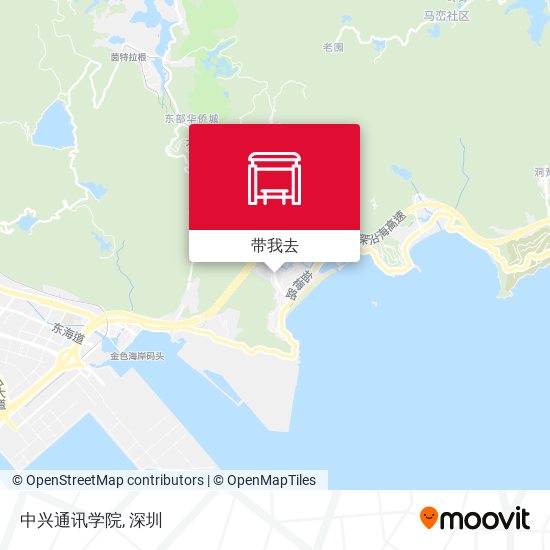 中兴通讯学院地图