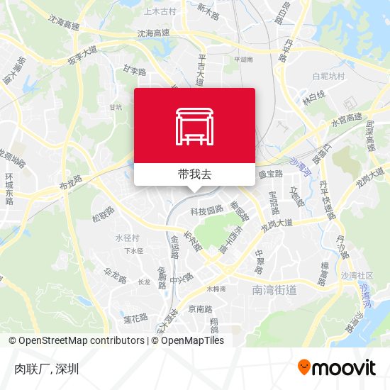 肉联厂地图