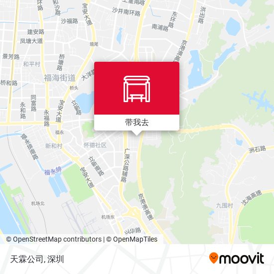 天霖公司地图