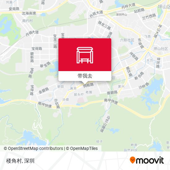 楼角村地图