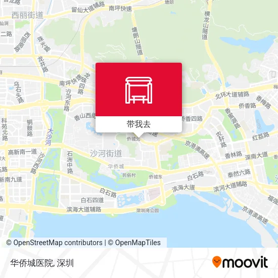 华侨城医院地图