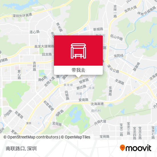 南联路口地图