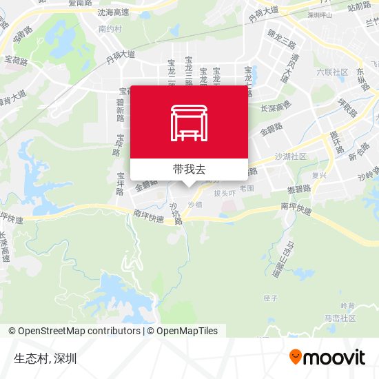 生态村地图