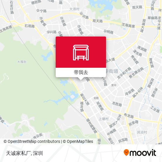 天诚家私厂地图