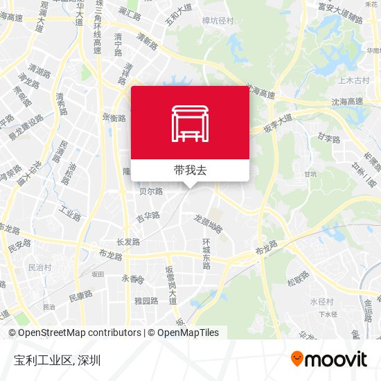 宝利工业区地图