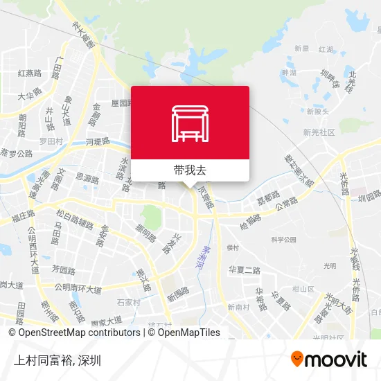 上村同富裕地图