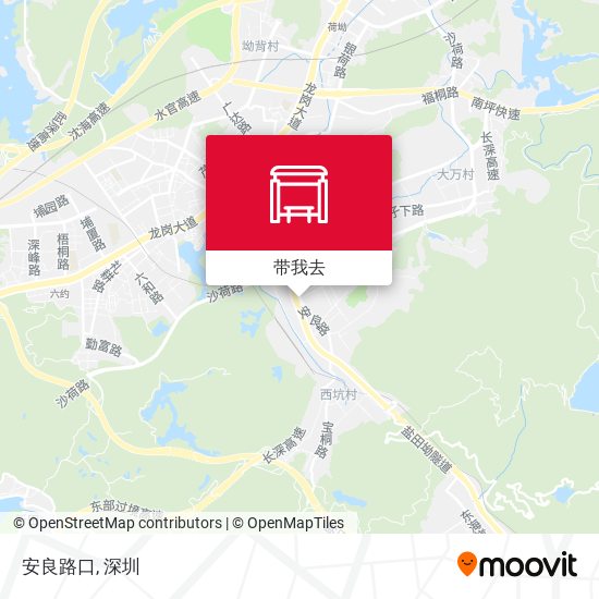 安良路口地图