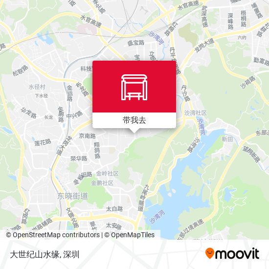 大世纪山水缘地图