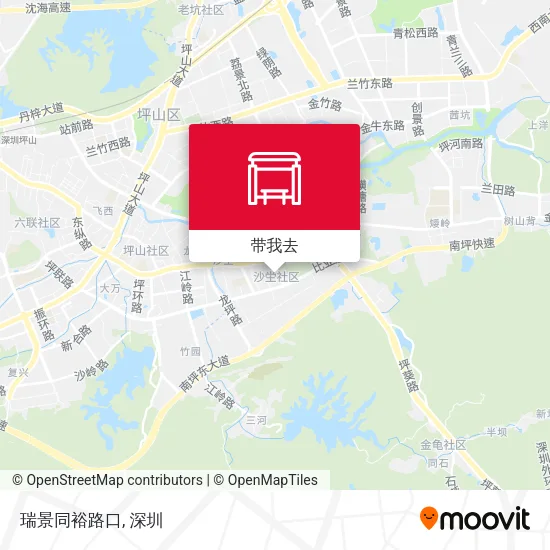 瑞景同裕路口地图