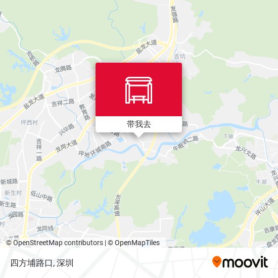 四方埔路口地图
