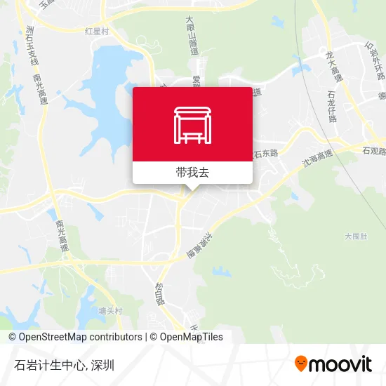 石岩计生中心地图