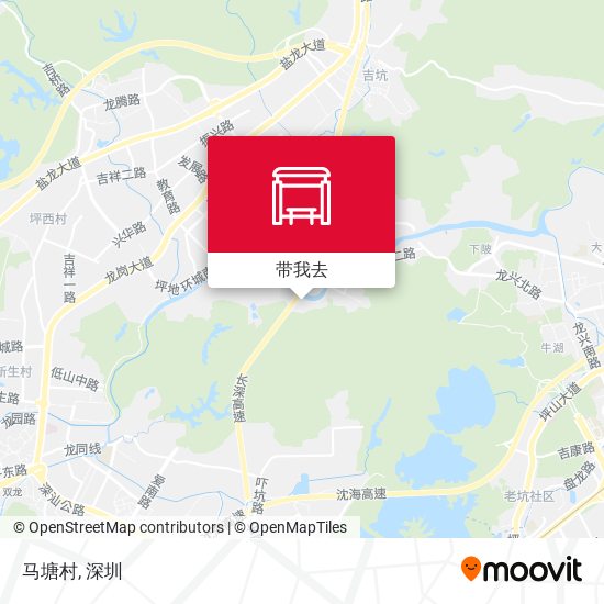 马塘村地图
