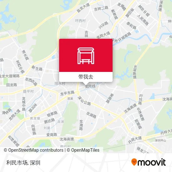 利民市场地图