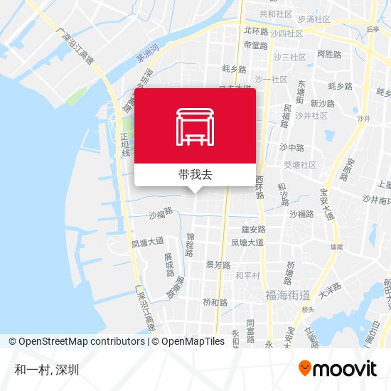 和一村地图