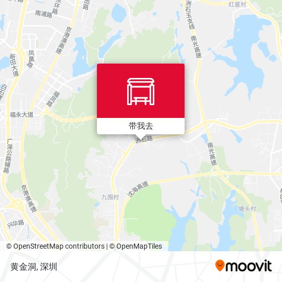 黄金洞地图