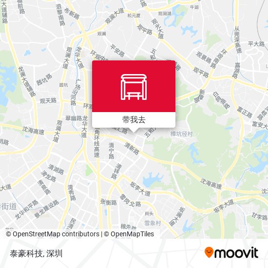 泰豪科技地图