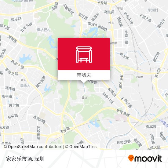 家家乐市场地图