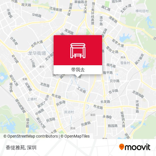 香缇雅苑地图