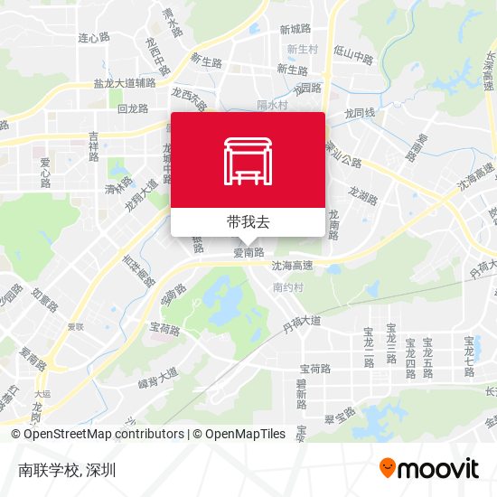 南联学校地图