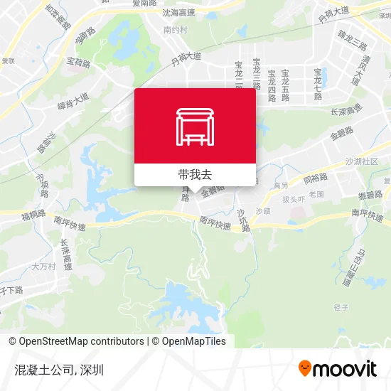 混凝土公司地图