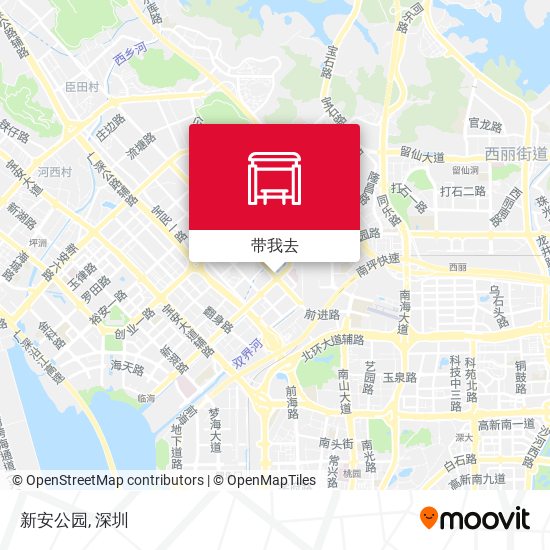 新安公园地图
