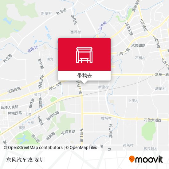 东风汽车城地图