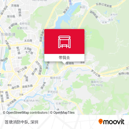 莲塘消防中队地图
