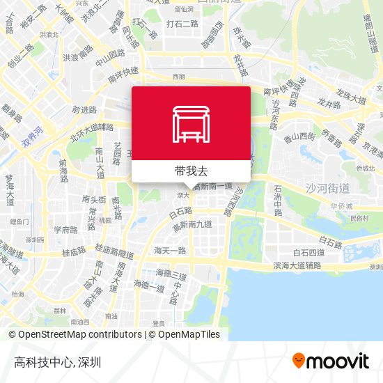 高科技中心地图