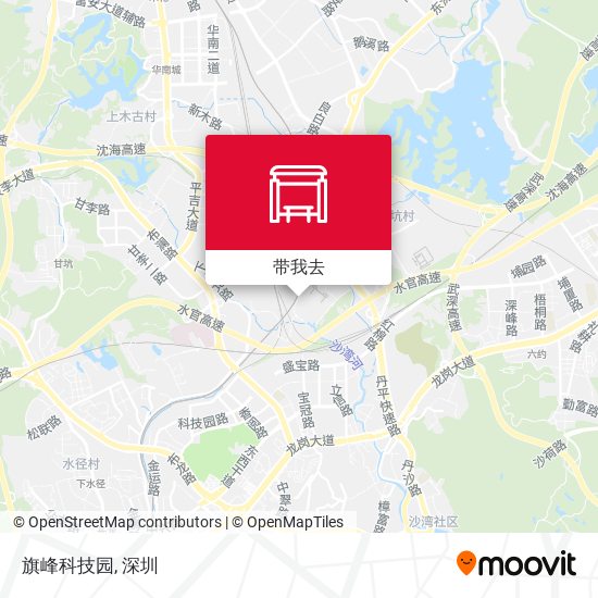 旗峰科技园地图