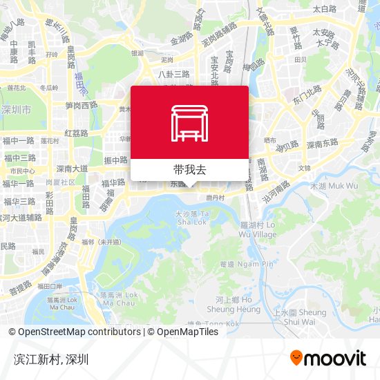 滨江新村地图