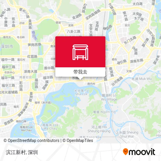 滨江新村地图