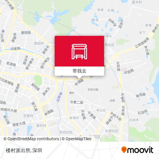 楼村派出所地图