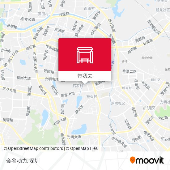 金谷动力地图
