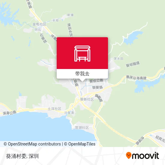 葵涌村委地图