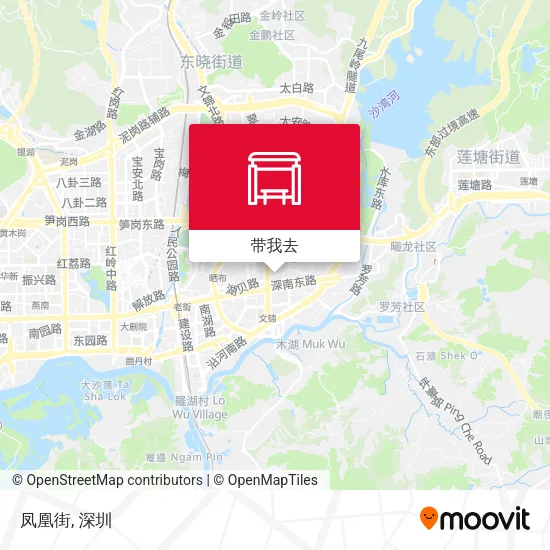 凤凰街地图