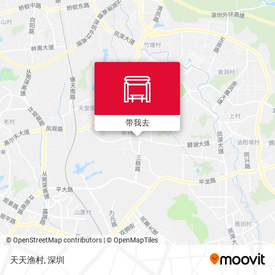 天天渔村地图