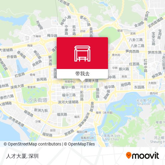 人才大厦地图