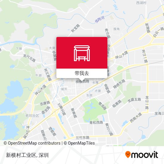 新横村工业区地图