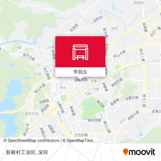 新横村工业区地图
