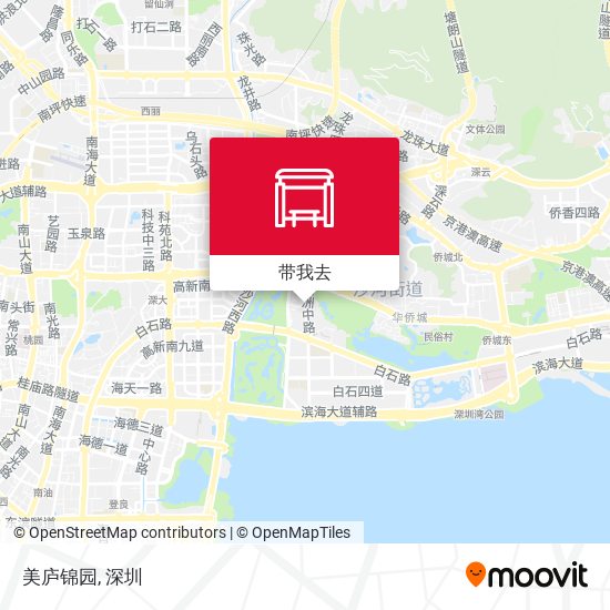 美庐锦园地图