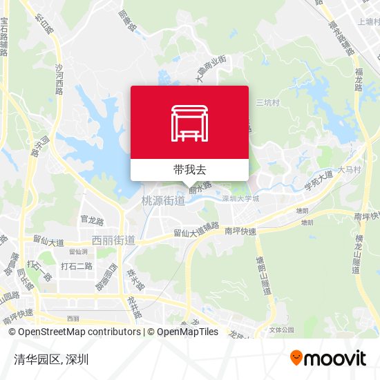 清华园区地图