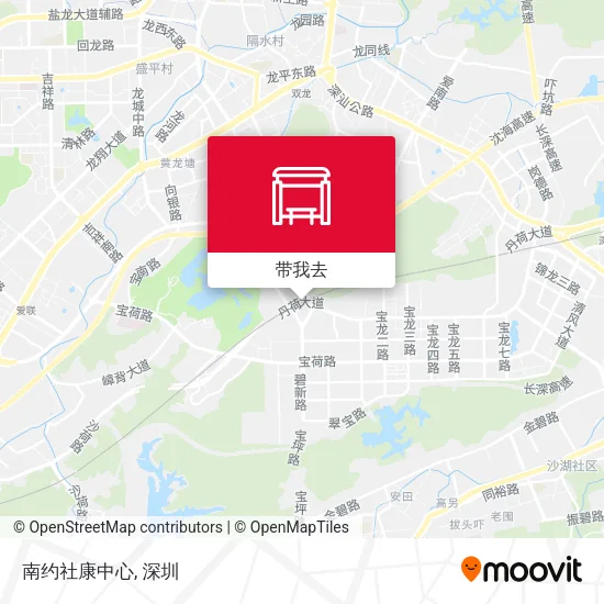 南约社康中心地图
