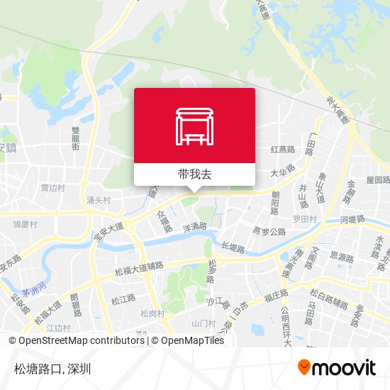 松塘路口地图