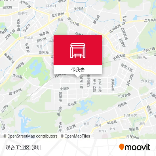 联合工业区地图