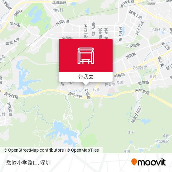 碧岭小学路口地图