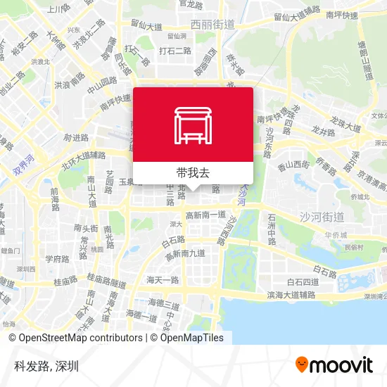 科发路地图