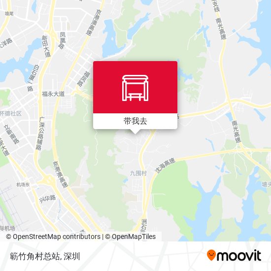 簕竹角村总站地图