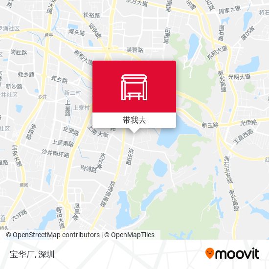 宝华厂地图