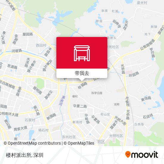 楼村派出所地图