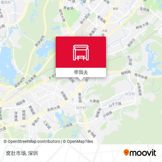 窝肚市场地图